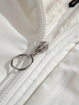 Luxury Winter Puffer Hooded Jacket with Plush Inner Lining