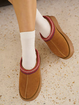 Platform Slip-On Winter Slippers for Warm Everyday Comfort