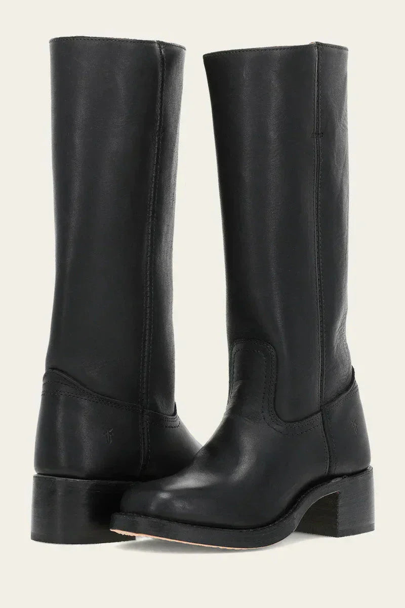 High boots with a sleek silhouette for women