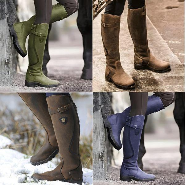 Waterproof Winter Riding Boots for Women